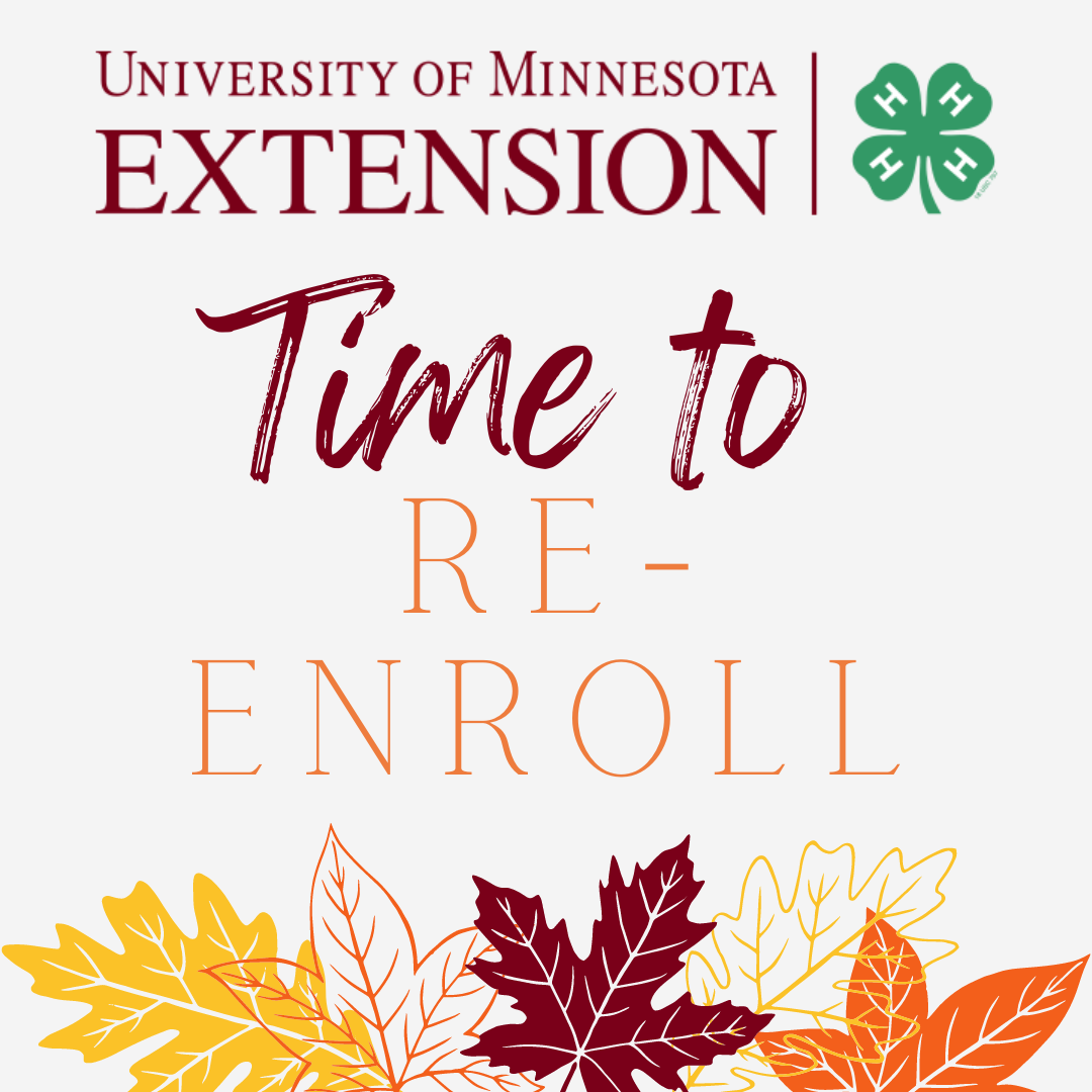 Time to enroll in Todd County 4H UMN Extension